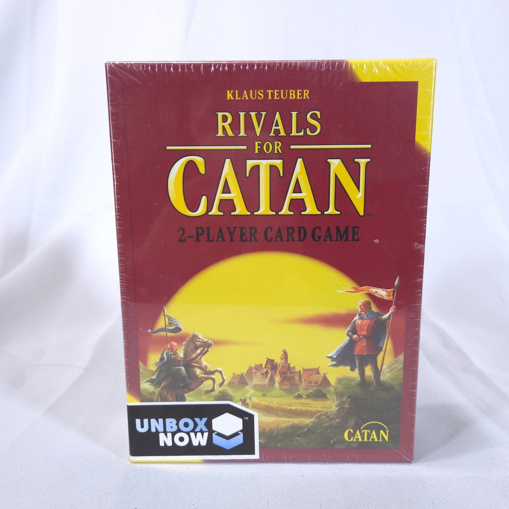 Rivals for Catan 2-Player Card Game Klaus Teuber CN3131 New Sealed